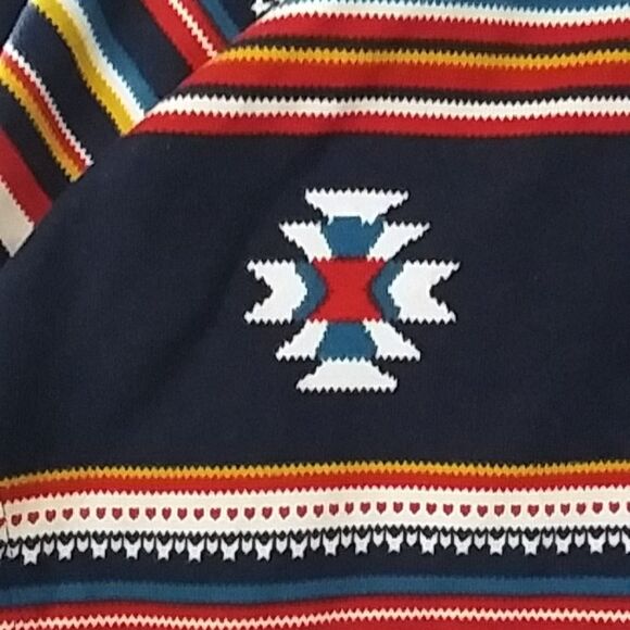 Aztec Native Sweater Jacket Cardigan - Picture 4 of 9